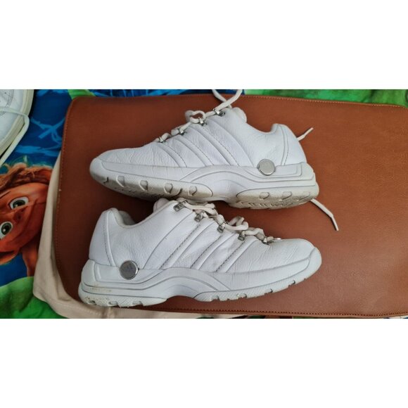 Adidas Women's Dejada Tennis Shoe Size 7 White Metal - Picture 6 of 7